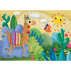 Educa (18075) - "Llama" - 48 Teile Puzzle