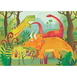 Educa (18076) - "Dinosaurs" - 48 Teile Puzzle
