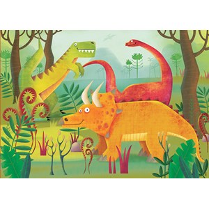 Educa (18076) - "Dinosaurs" - 48 Teile Puzzle