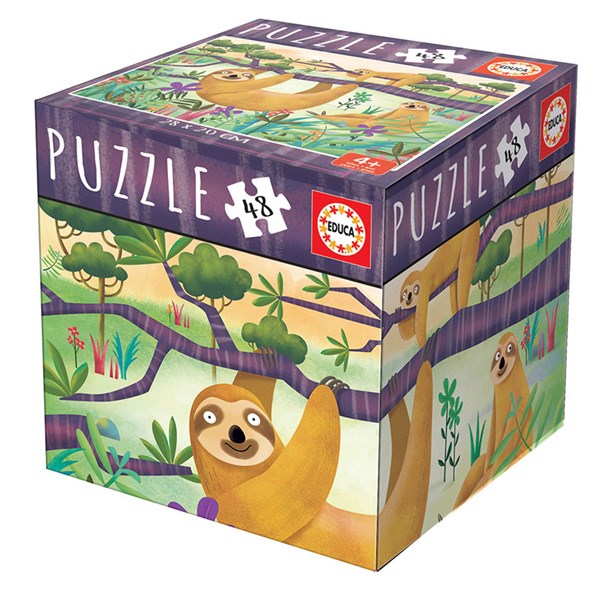 Educa (18077) - "Sloths" - 48 Teile Puzzle