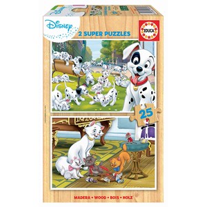 Educa (18082) - "Disney Animals" - 25 Teile Puzzle