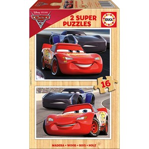 Educa (17172) - "Cars 3" - 16 Teile Puzzle