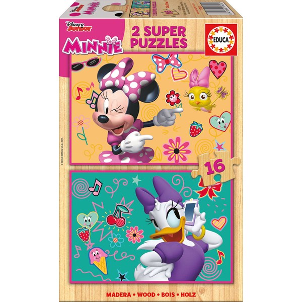 Educa (17623) - "Minnie" - 16 Teile Puzzle
