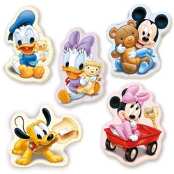 Educa (13813) - "Mickey" - 3 4 5 Teile Puzzle