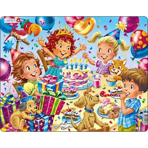 Larsen (US40) - "Kindergeburtstag" - 20 Teile Puzzle