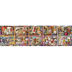 Ravensburger (17828) - "Mickeys 90. Geburtstag" - 40000 Teile Puzzle