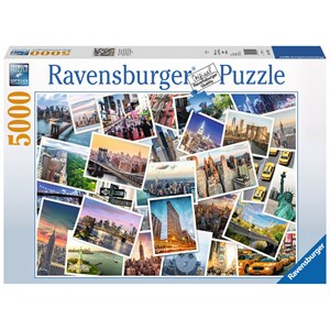 Ravensburger (17433) - "New York, Die Stadt die niemals schläft" - 5000 Teile Puzzle