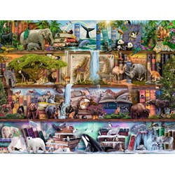Ravensburger (16652) - Aimee Stewart: "Fantastische Tierwelt" - 2000 Teile Puzzle