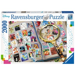 Ravensburger (16706) - "Meine liebsten Briefmarken" - 2000 Teile Puzzle