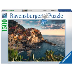 Ravensburger (16227) - "Blick auf Cinque Terre" - 1500 Teile Puzzle