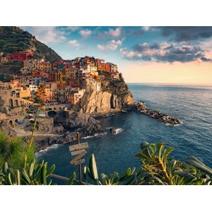 Ravensburger (16227) - "Blick auf Cinque Terre" - 1500 Teile Puzzle