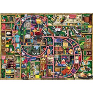 Ravensburger (15183) - Colin Thompson: "Awesome Alphabet 'C&D'" - 1000 Teile Puzzle