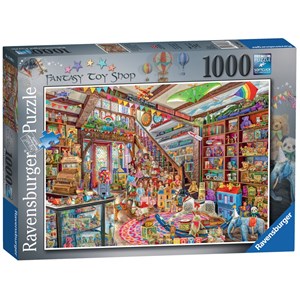 Ravensburger (13983) - "The Fantasy Toy Shop" - 1000 Teile Puzzle