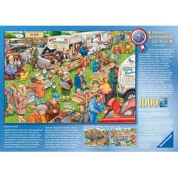 Ravensburger (19106) - "The Car Boot Sale" - 1000 Teile Puzzle