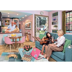 Ravensburger (13982) - "At our Grandparents" - 1000 Teile Puzzle