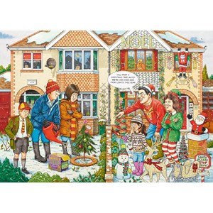 Ravensburger (15353) - "WHAT IF? No.20 Christmas Lights" - 1000 Teile Puzzle