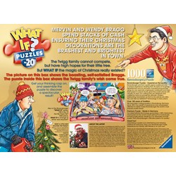 Ravensburger (15353) - "WHAT IF? No.20 Christmas Lights" - 1000 Teile Puzzle