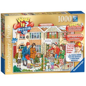 Ravensburger (15353) - "WHAT IF? No.20 Christmas Lights" - 1000 Teile Puzzle