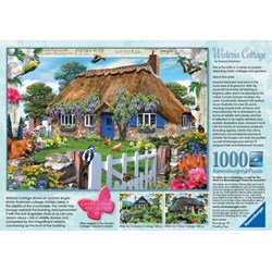 Ravensburger (19094) - "Wisteria Cottage" - 1000 Teile Puzzle