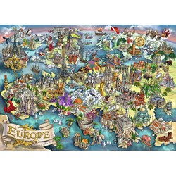 Ravensburger (19717) - "European Wonders" - 1000 Teile Puzzle