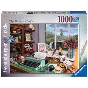 Ravensburger (15334) - "The Writer's Desk" - 1000 Teile Puzzle