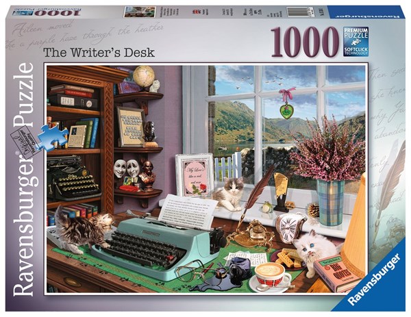 Ravensburger (15334) - "The Writer's Desk" - 1000 Teile Puzzle