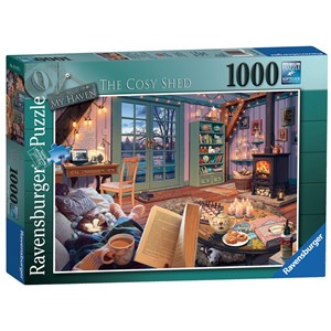Ravensburger (15175) - "The Cosy Shed" - 1000 Teile Puzzle