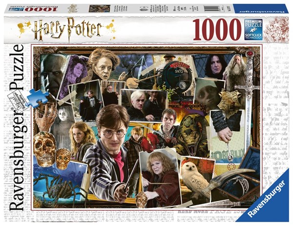 Ravensburger (15170) - "Harry Potter gegen Voldemort" - 1000 Teile Puzzle