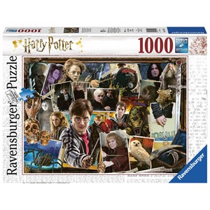 Ravensburger (15170) - "Harry Potter gegen Voldemort" - 1000 Teile Puzzle
