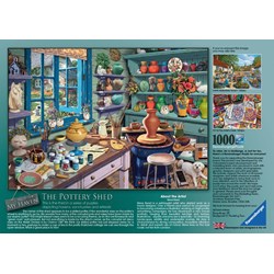 Ravensburger (19698) - Steve Read: "My Haven No. 3, The Pottery Shed" - 1000 Teile Puzzle