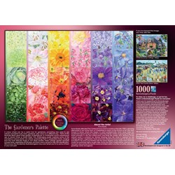Ravensburger (19800) - Anne Searle: "The Gardener's Palette, Cottage Garden" - 1000 Teile Puzzle