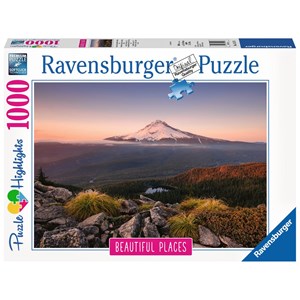 Ravensburger (15157) - "Stratovulkan Mount Hood in Oregon, USA" - 1000 Teile Puzzle