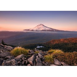 Ravensburger (15157) - "Stratovulkan Mount Hood in Oregon, USA" - 1000 Teile Puzzle