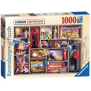 Ravensburger (15985) - "London Emporium" - 1000 Teile Puzzle
