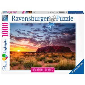 Ravensburger (15155) - "Ayers Rock in Australien" - 1000 Teile Puzzle