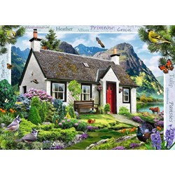 Ravensburger (15163) - "Lochside Cottage" - 1000 Teile Puzzle