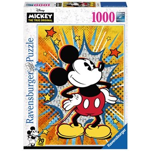 Ravensburger (15391) - "Retro Mickey Mouse" - 1000 Teile Puzzle