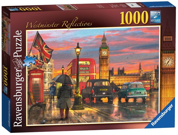 Ravensburger (19716) - "London, Westminster Reflections" - 1000 Teile Puzzle