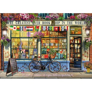 Ravensburger (15337) - "The Greatest Bookshop" - 1000 Teile Puzzle