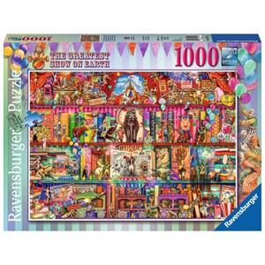 Ravensburger (15254) - "The Greatest Show on Earth" - 1000 Teile Puzzle