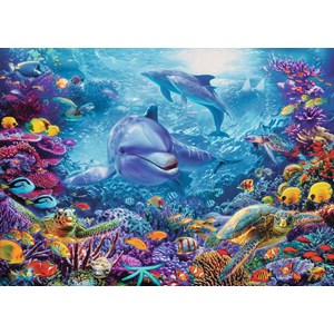 Ravensburger (19833) - "Prächtige Unterwasserwelt" - 1000 Teile Puzzle