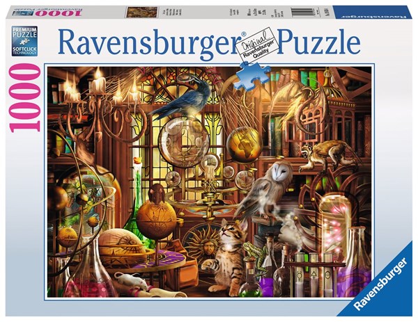 Ravensburger (19834) - "Merlins Labor" - 1000 Teile Puzzle