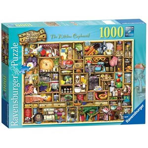 Ravensburger (19107) - Colin Thompson: "The Curious Cupboard, The Kitchen Cupboard" - 1000 Teile Puzzle