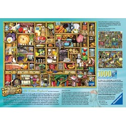 Ravensburger (19107) - Colin Thompson: "The Curious Cupboard, The Kitchen Cupboard" - 1000 Teile Puzzle