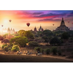 Ravensburger (15153) - "Heißluftballons über Myanmar" - 1000 Teile Puzzle