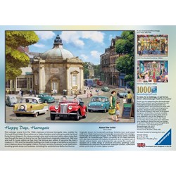 Ravensburger (15309) - "Happy Days, Harrogate" - 1000 Teile Puzzle
