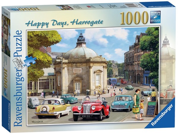 Ravensburger (15309) - "Happy Days, Harrogate" - 1000 Teile Puzzle