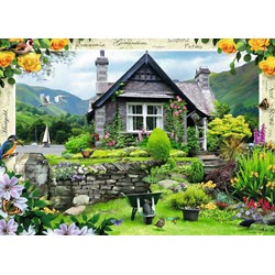 Ravensburger (19246) - "The Lakeland Cottage" - 1000 Teile Puzzle