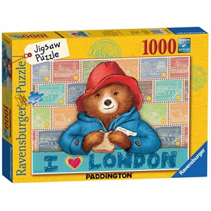 Ravensburger (19696) - "Paddington Bear" - 1000 Teile Puzzle