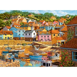 Ravensburger (14076) - "Coastal Retreats" - 500 Teile Puzzle